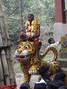 Hindu shaman priests fortell the future Royalty Free Stock Photo