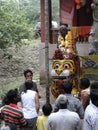 Hindu shaman priests fortell the future Royalty Free Stock Photo