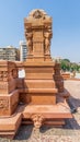 Hindu statue, an Indonesian statues studding the external terrace of Baron Empain Palace, Heliopolis