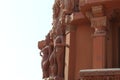 Hindu statue of snakes, Baron Empain Palace, Cairo, Egypt Royalty Free Stock Photo