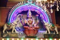 Hindu Statues at Batu Caves Kuala Lumpur Malaysia. Royalty Free Stock Photo