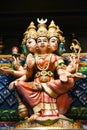 Hindu Statues at Batu Caves Kuala Lumpur Malaysia.