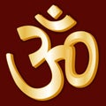 Hindu Symbol Royalty Free Stock Photo