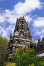 Hindu-Tamil templ in Port Louis, Mauritius Royalty Free Stock Photo