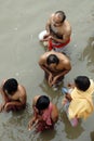 Hindu Tarpan rituals Royalty Free Stock Photo