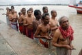 Hindu Tarpan rituals Royalty Free Stock Photo