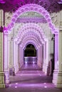 Hindu temple BAPS Shri Swaminarayan Mandir New Jersey, USA Royalty Free Stock Photo