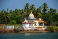 A Hindu Temple in Candolim Royalty Free Stock Photo