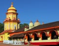 Hindu Temple Chauranginath in Arpora, India Royalty Free Stock Photo