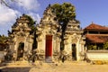Hindu temple complex houses with ghosts,of Nusa Penida, Indonesia
