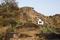 Hindu temple at Guru Shikhar Royalty Free Stock Photo