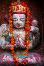 Hindu temple icon in Varanasi