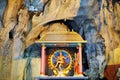 Hindu temple inside the Batu Cave, Kuala-Lumpur, Malaysia Royalty Free Stock Photo