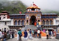 Hindu Temple for Lord Vishnu At Badrinath, Uttarkhand,India