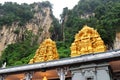 Hindu temple near Batu Cave, Kuala-Lumpur, Malaysia Royalty Free Stock Photo