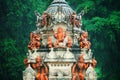 Hindu temple near Batu Cave, Kuala-Lumpur, Malaysia Royalty Free Stock Photo