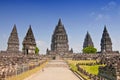 Hindu temple Prambanan. Indonesia, Java, Yogyakarta Royalty Free Stock Photo