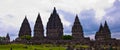 Hindu temple Prambanan. Indonesia Royalty Free Stock Photo