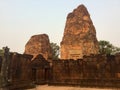 Hindu temple ruins. Pre Rup, Angkor Wat, Cambodia