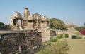 Hindu temples at Khajuraho,famous sacred place