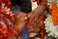 Hindu Wedding Ritua Royalty Free Stock Photo