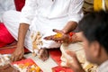 Hindu Wedding Ritual Kanyadaan Royalty Free Stock Photo