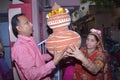 Hindu wedding rituals in India include a wedding ceremony where the matka is performed, which is a very good scene.