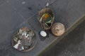 Hinduism - offerings and gifts to god in the temple Royalty Free Stock Photo