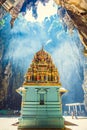 Hinduism statue of temple at Batu Caves in Kuala Lumpur