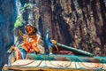 Hinduism statue of temple at Batu Caves in Kuala Lumpur