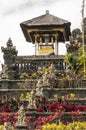 Hinduist temple details in Bali Indonesia Royalty Free Stock Photo