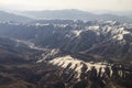 Hindukush mountain and valley area in Afghanistan