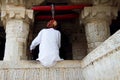 The hindus in Jagdish Temple of Udaipur