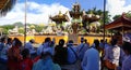 Hindus perform prayers or worship at the temple of Melanting, which is located in Banyupoh Village, Grokgak District, Bali