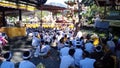 Hindus perform prayers or worship at the temple of Melanting, which is located in Banyupoh Village, Grokgak District, Bali
