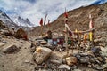 Hindy temple in sacred place in Himalaya