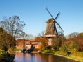 Hinte, traditional Dutch Windmill