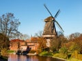 Hinte, traditional Dutch Windmill