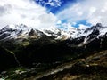 Hintere SchÃÂ¶ntaufspitze in solda sulden, Alps Italy