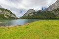 The Hinterer Gosausee in northerly direction