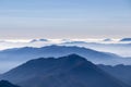 Hinterer Polster - A scenic view on the Hochschwab Mountain Region in Styria, Austrian Alps. Sunny summer day Royalty Free Stock Photo