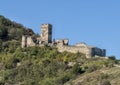 Hinterhaus Castle ruins above Spitz, on the Danube River, Wachau Valley, Lower Asutria.