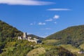 Hinterhaus castle ruins (Ruine Hinterhaus), Spitz, Wachau, UNESCO site, Lower Austria, Austria Royalty Free Stock Photo