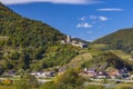 Hinterhaus castle ruins (Ruine Hinterhaus), Spitz, Wachau, UNESCO site, Lower Austria, Austria Royalty Free Stock Photo