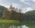 Hintersteiner See, mountain lake, Wilder Kaiser, Tirol, austria