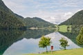 Hintersteiner See, Wilder Kaiser, Tirol, austria