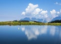 Hintersteinersee mountain lake