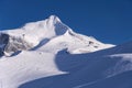 Hintertux Glacier at sunet