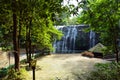 Hinulugang Taktak water falls in Antipolo, Philippines