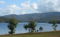 Hinze Dam Royalty Free Stock Photo